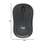 Logitech M240 Silent Bluetooth Mouse-Graphite - Image 6