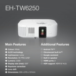 Epson EH-TW6250 4K PRO-UHD Home Projector - Image 6