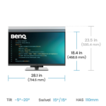 BenQ RD320U 31.5" 4K Programming Monitor – HDR10, USB-C, Eye-Care - Image 6