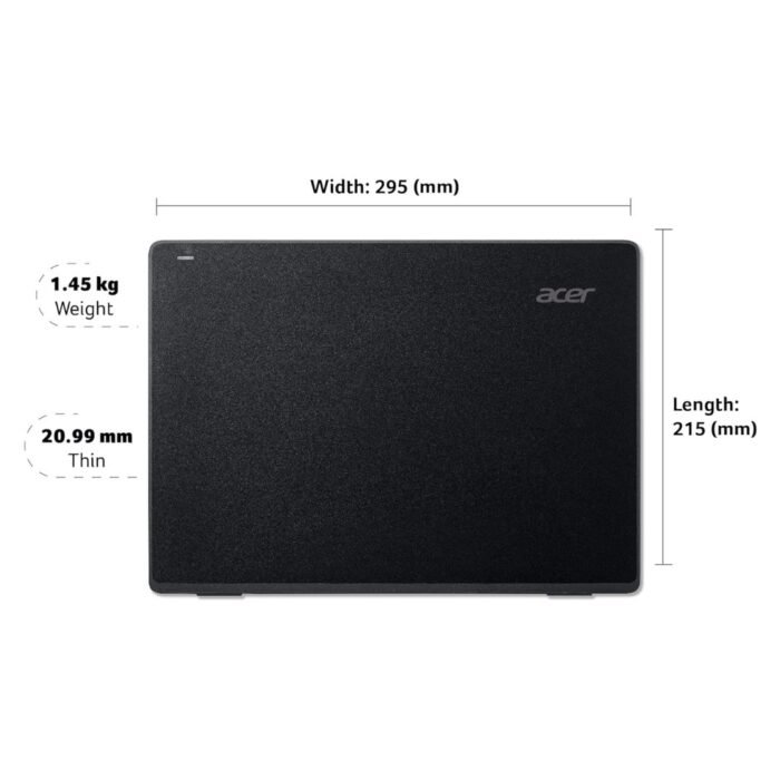 Acer Intel Celeron Dual Core N4020 - (4 GB, 128 GB SSD, Windows 11 Home) TMB311-31 Notebook  - UN.VNFSI.020 - Image 5