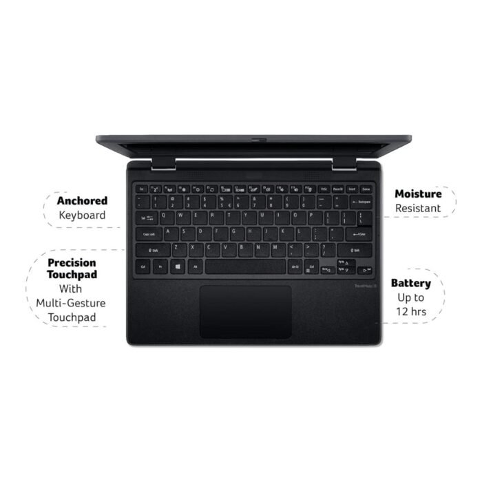 Acer Intel Celeron Dual Core N4020 - (4 GB, 128 GB SSD, Windows 11 Home) TMB311-31 Notebook  - UN.VNFSI.020 - Image 4