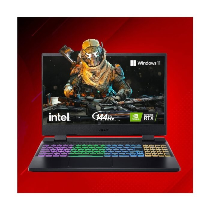 Acer UN.QFHSI.026 Nitro 5 Gaming Laptop 12th Gen Intel Core i5 12450H Processor, NVIDIA GeForce RTX 3050/144hz Graphics, 16 GB RAM, 512 GB SSD - Image 3