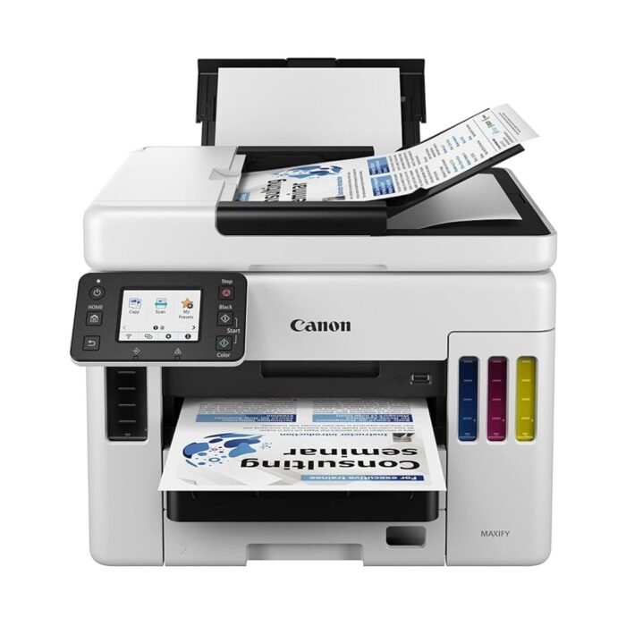 Canon MAXIFY MegaTank GX7070 All-in-One Wireless Colour Ink Tank Business Printer with Fax - Image 2