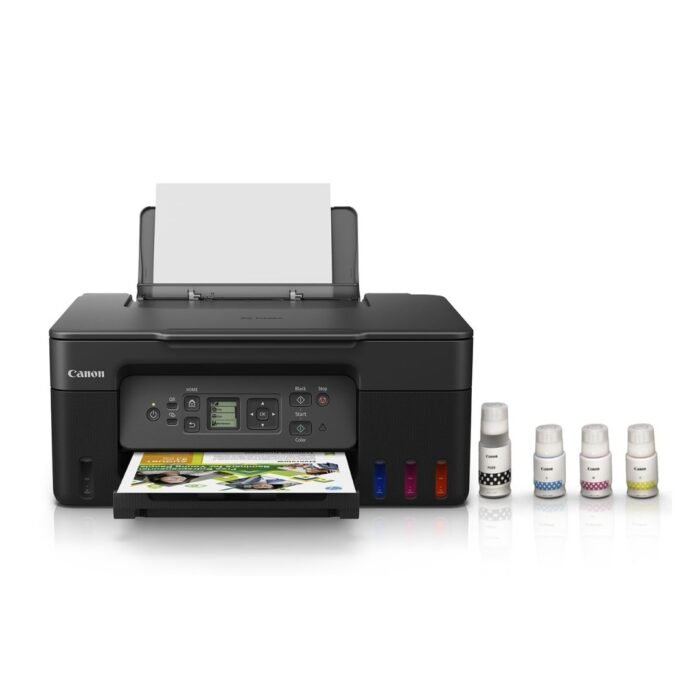 Canon PIXMA G3770 BK MegaTank All-in-One Wi-Fi InkTank Colour Printer - Image 2