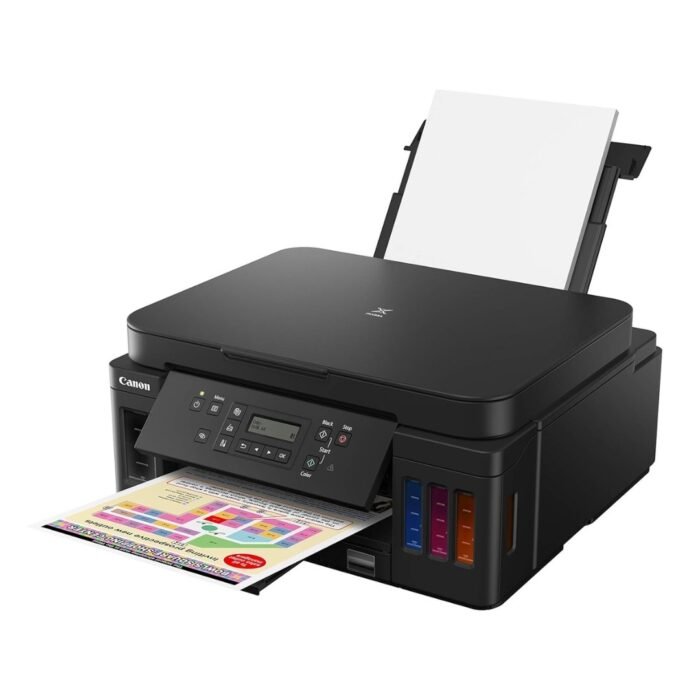 Canon PIXMA MegaTank G6070 All-in-One Wi-Fi Colour Ink Tank Printer - Image 3