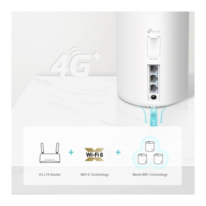 TP-Link Deco X20-4G AX1800 Whole Home Mesh Wi-Fi 6 Router Gateway System - Image 4