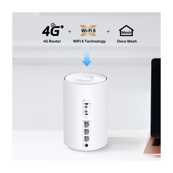 TP-Link Deco X50-4G 4G+ CAT6 AX3000 Mbps Whole Home Mesh Wi-Fi 6 Router Gateway System - Image 3