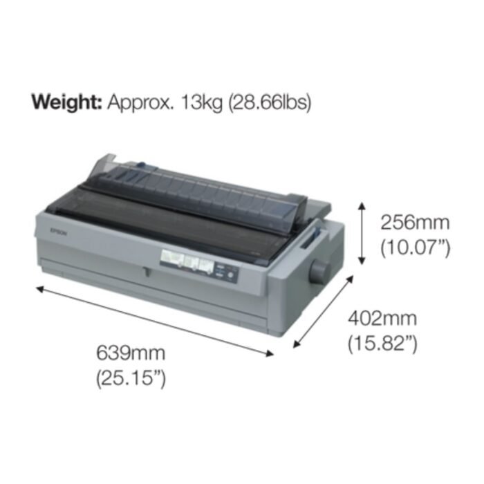 Epson LQ-2190 Dot Matrix Printer - Image 2