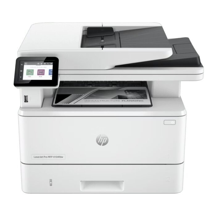 HP LaserJet 4104fdw Pro Multifunction(Print/Scan/Copy/Fax) Monochrome Printer - Image 1
