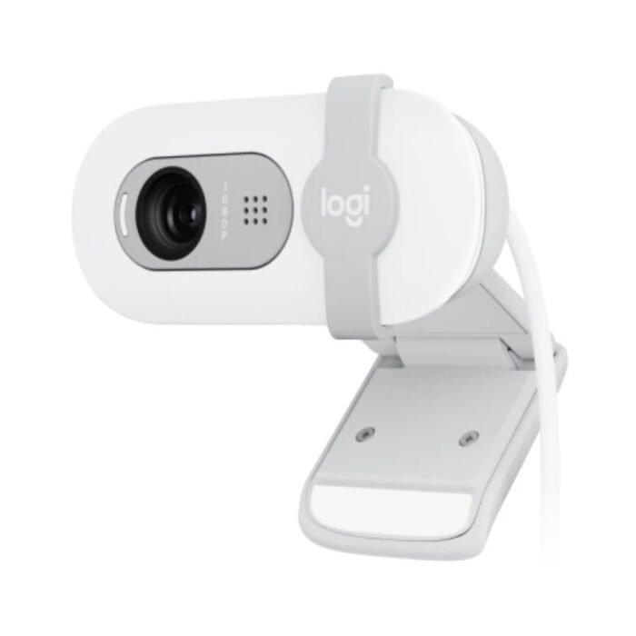 Logitech Brio 100 Full HD Webcam – Off White - Image 2