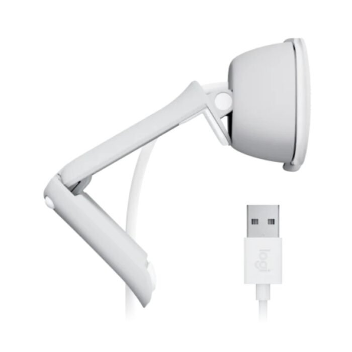 Logitech Brio 100 Full HD Webcam – Off White - Image 3