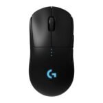 Logitech G PRO Wireless Gaming Mouse, Hero 25K Sensor, 25,600 DPI, RGB, Ultra Lightweight-Black