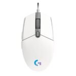 Logitech G203 Wired Gaming Mouse-White