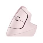 Logitech Lift Vertical Ergonomic Wireless Mouse-Rose - Image 5