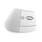 Logitech Lift Vertical Ergonomic Wireless Mouse-Pale Grey - Image 2