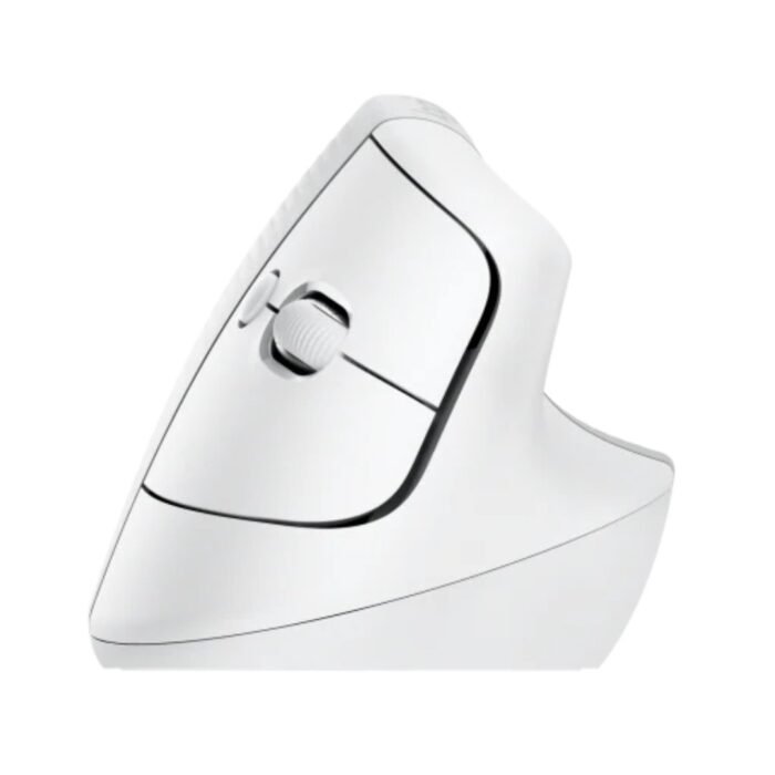 Logitech Lift Vertical Ergonomic Wireless Mouse-Pale Grey - Image 5