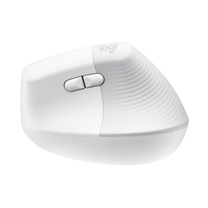 Logitech Lift Vertical Ergonomic Wireless Mouse-Pale Grey - Image 4