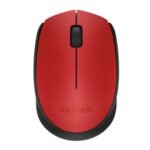 Logitech M171 Wireless Optical Mouse-Red