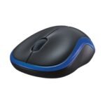 Logitech M185 Wireless USB Mouse-Blue - Image 3