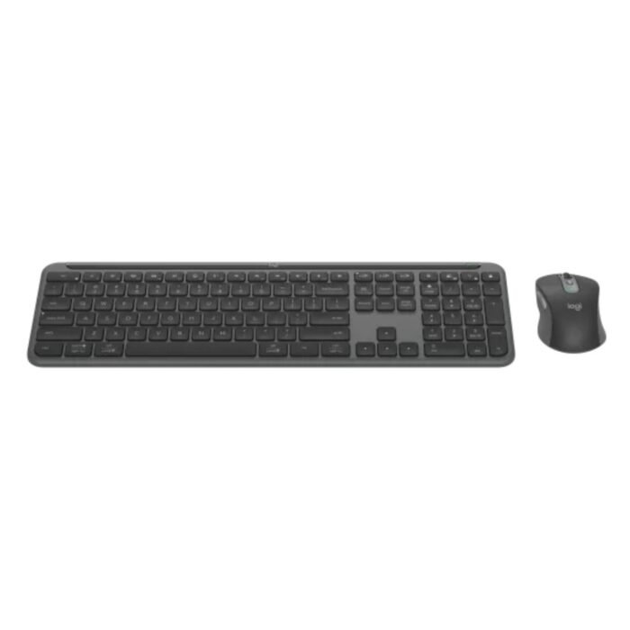 Logitech MK950 Bluetooth Multi-device Keyboard, Graphite, Off White - Image 2