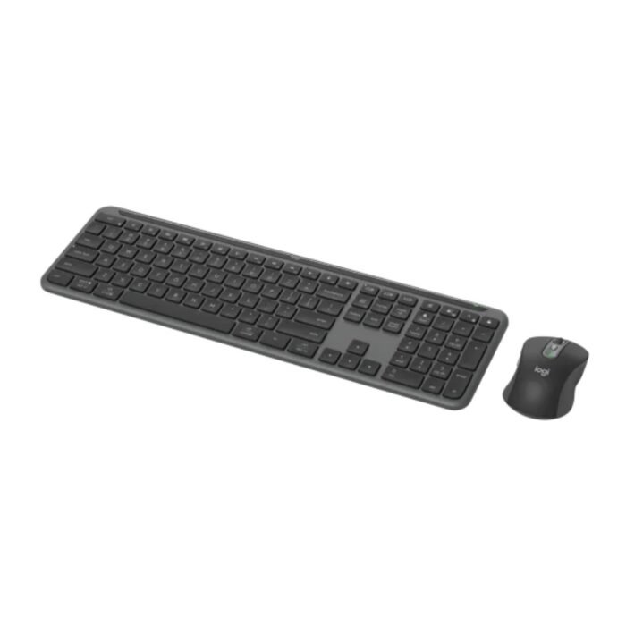 Logitech MK950 Bluetooth Multi-device Keyboard, Graphite, Off White - Image 5