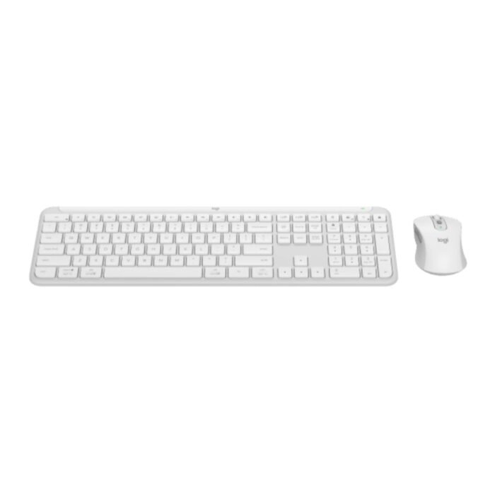 Logitech MK950 Bluetooth Multi-device Keyboard, Off White, Graphite - Image 2
