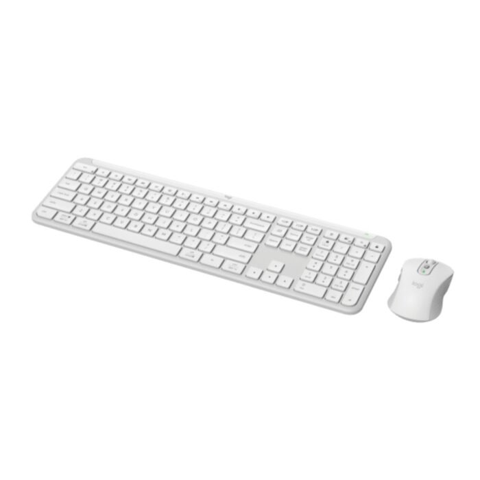 Logitech MK950 Bluetooth Multi-device Keyboard, Off White, Graphite - Image 5