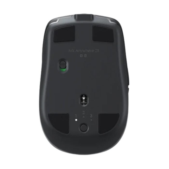 Logitech MX Anywhere 2S Bluetooth Edition Wireless Mouse, Graphite, Midnight Teal, Light Grey - Image 5