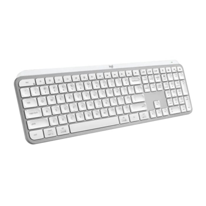 Logitech MX Keys S Wireless Keyboard-Pale Grey - Image 5