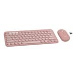 Logitech Pebble 2 Combo Wireless Keyboard and Mouse-Rose - Image 2