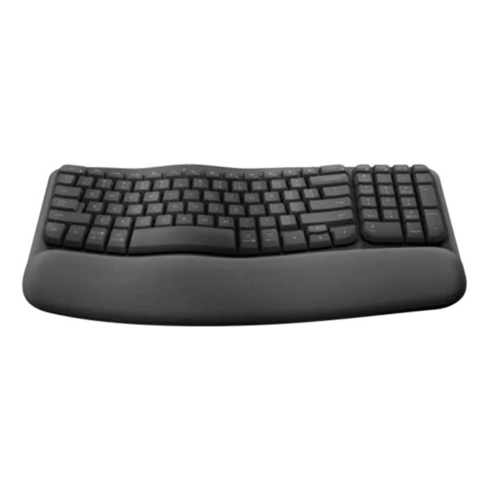 Logitech Wave Keys Ergonomic Keyboard-Graphite - Image 2