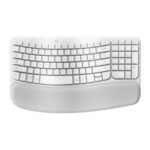 Logitech Wave Keys Ergonomic Keyboard-Off White