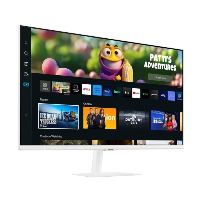Samsung LS32CM501EWXXL 32″ FHD Smart Monitor M5 – Built-in Speakers, Remote, Bluetooth, Office 365, AirPlay - Image 4