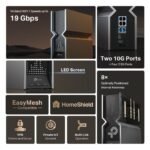 TP-Link Archer BE800 BE19000 Tri-Band Wi-Fi 7 Router - Image 4