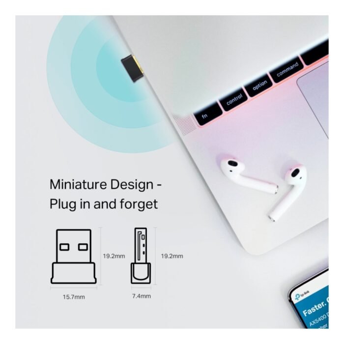 TP-Link Archer T600U Nano AC600 Nano Wireless USB Adapter - Image 5