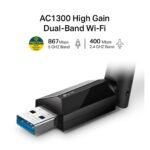 TP-Link Archer T3U Plus AC1300 High Gain Wireless Dual Band USB Adapter - Image 3
