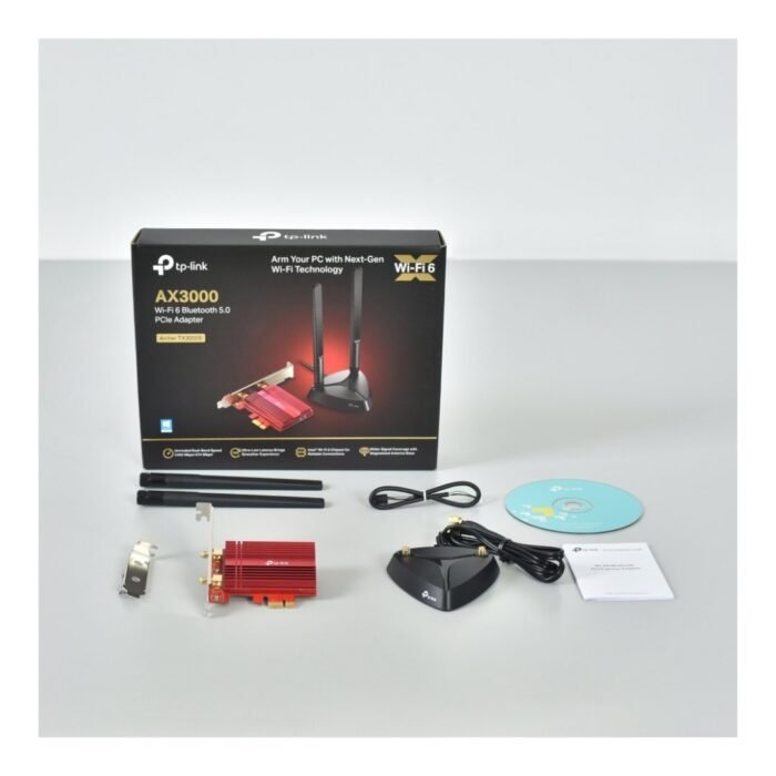 TP- Link Archer TX3000E AX3000 Wi-Fi 6 Bluetooth 5.0 PCIe Adapter - Image 5