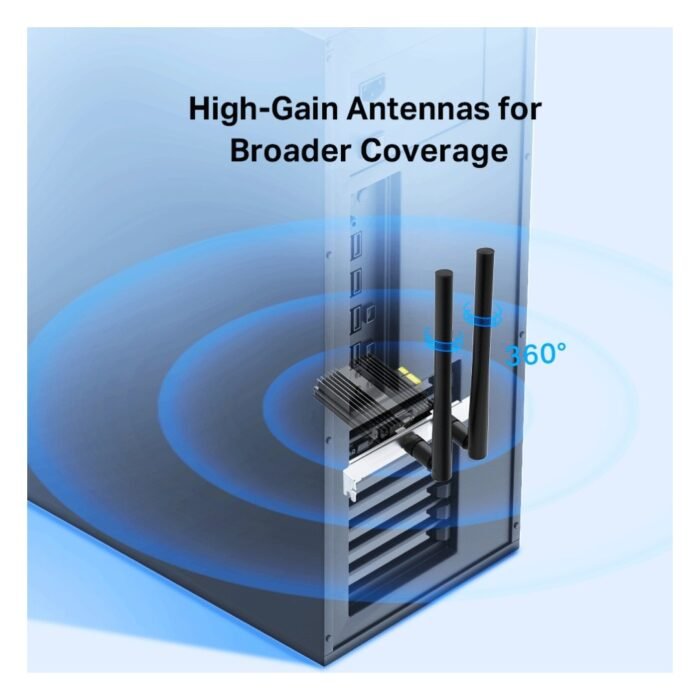 TP-Link Archer TX50E AX3000 Wi-Fi 6 Bluetooth 5.2 PCIe Adapter - Image 4