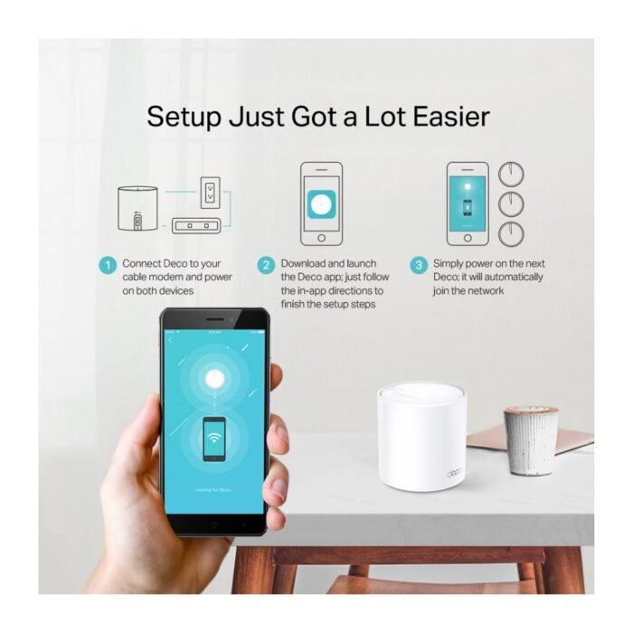 TP-Link Deco X20 AX1800 Whole Home Mesh Wi-Fi 6 System - 2 Pack - Image 5
