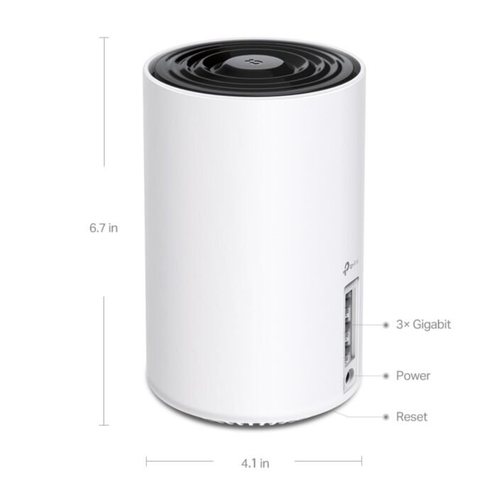 TP-Link Deco XE75 AXE5400 Tri-Band Mesh Wi-Fi 6E System - 1 Pack - Image 2