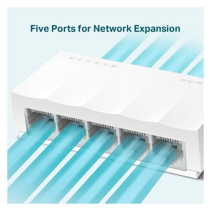 TP-Link LS1005 5-Port 10/100Mbps Desktop Switch - Image 2