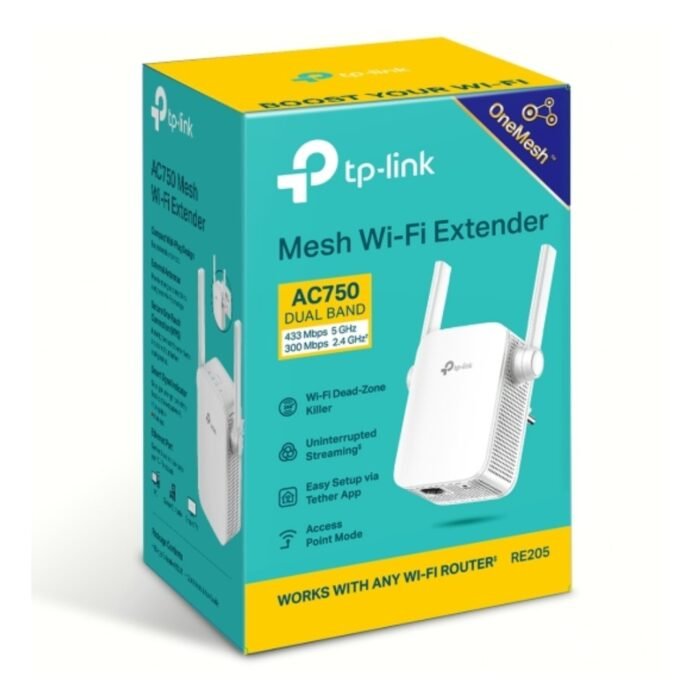 TP-Link RE205 AC750 Wi-Fi Range Extender - Image 3