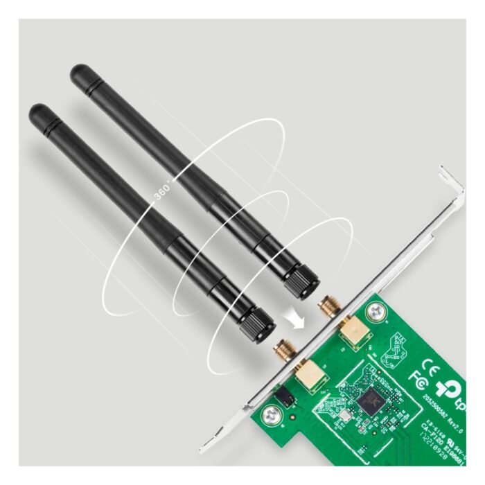 TP-Link TL-WN881ND 300Mbps Wireless N PCI Express Adapter - Image 3