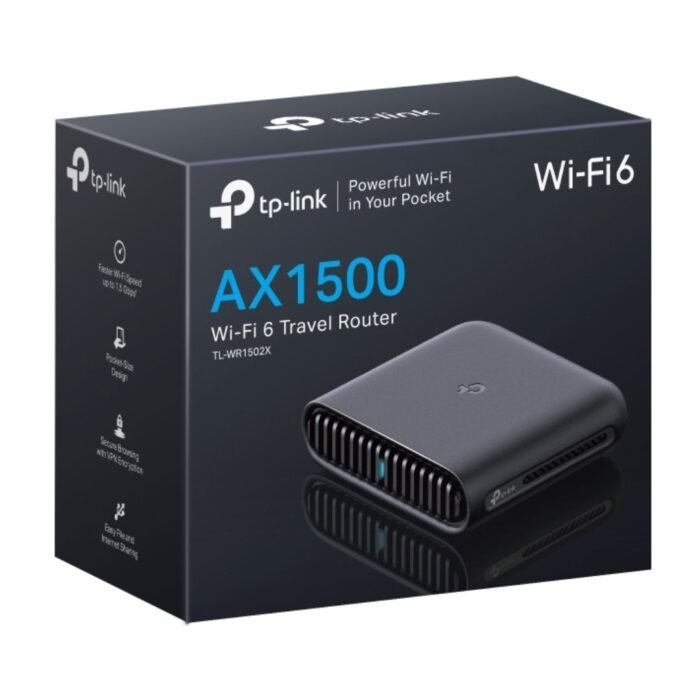 TP-Link TL-WR1502X New AX1500 Wi-Fi 6 Travel Router - Image 3