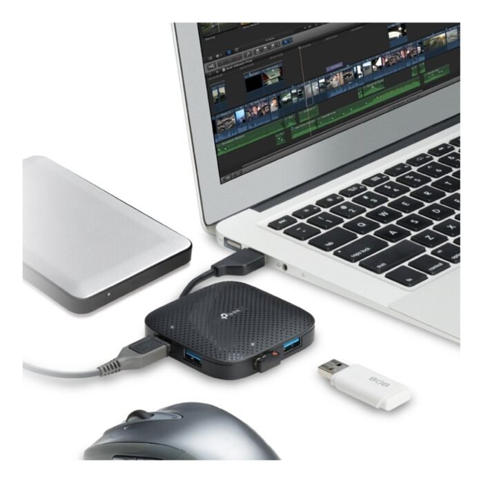 TP-Link UH400 USB 3.0 4-Port Portable Hub - Image 4