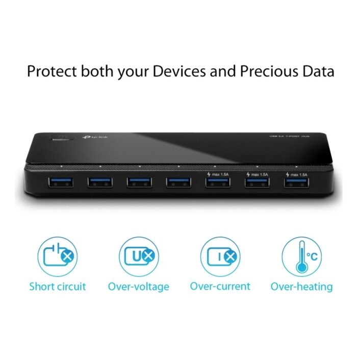 TP-Link UH700 USB 3.0 7-Port Hub - Image 4