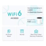 TP-Link Deco X55 AX3000 Whole Home Mesh Wi-Fi 6 System - 3 Pack - Image 5