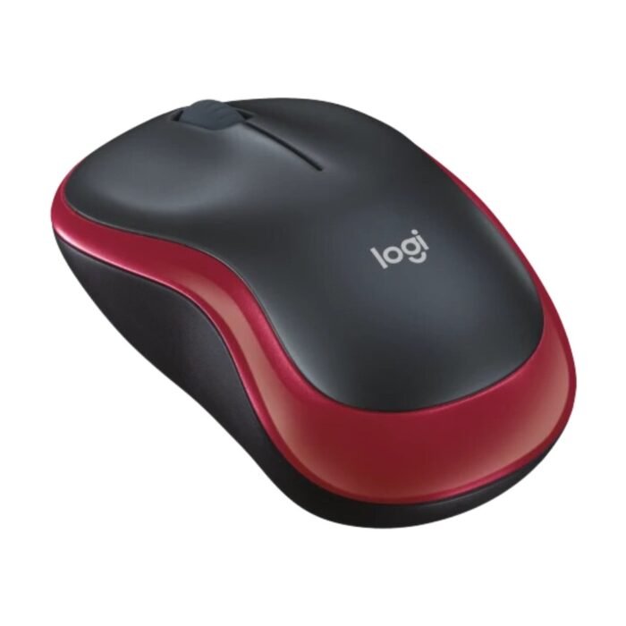 Logitech M185 Wireless USB Mouse-Red - Image 2