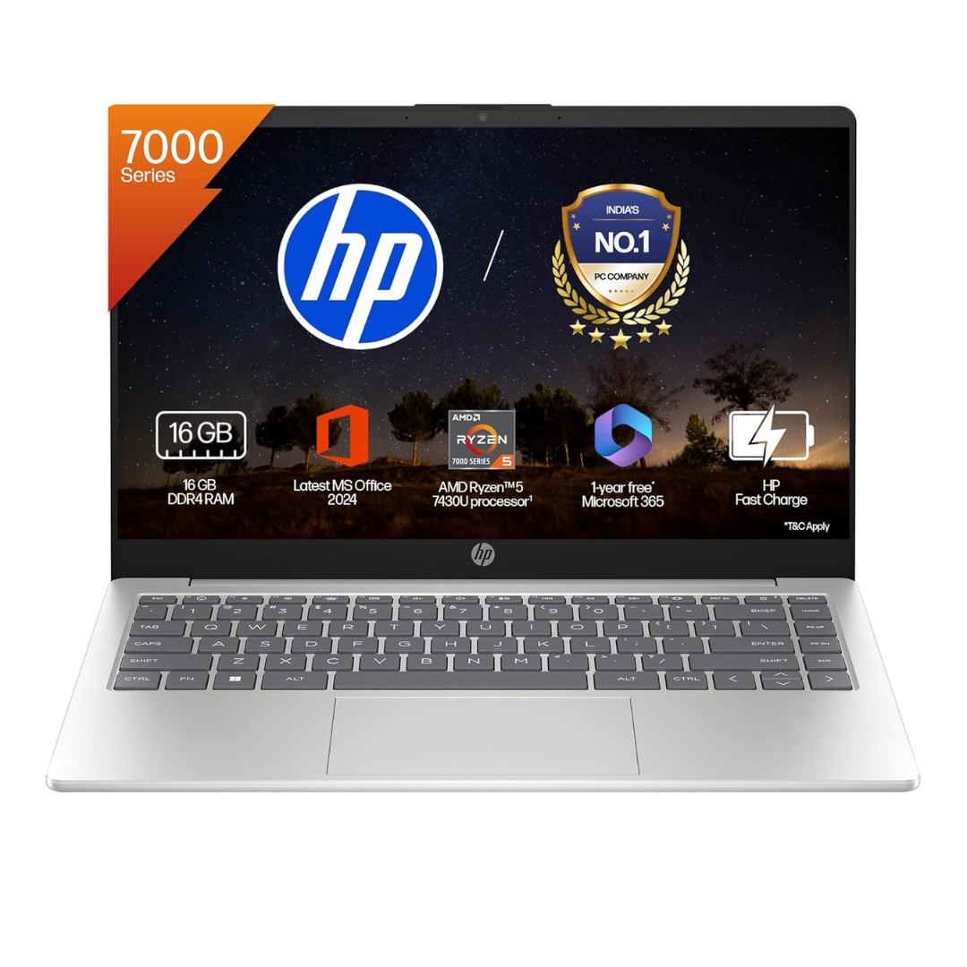 1 HP 15-fc0389AU 15.6-Inch Laptop (39.6 cm) – Silver