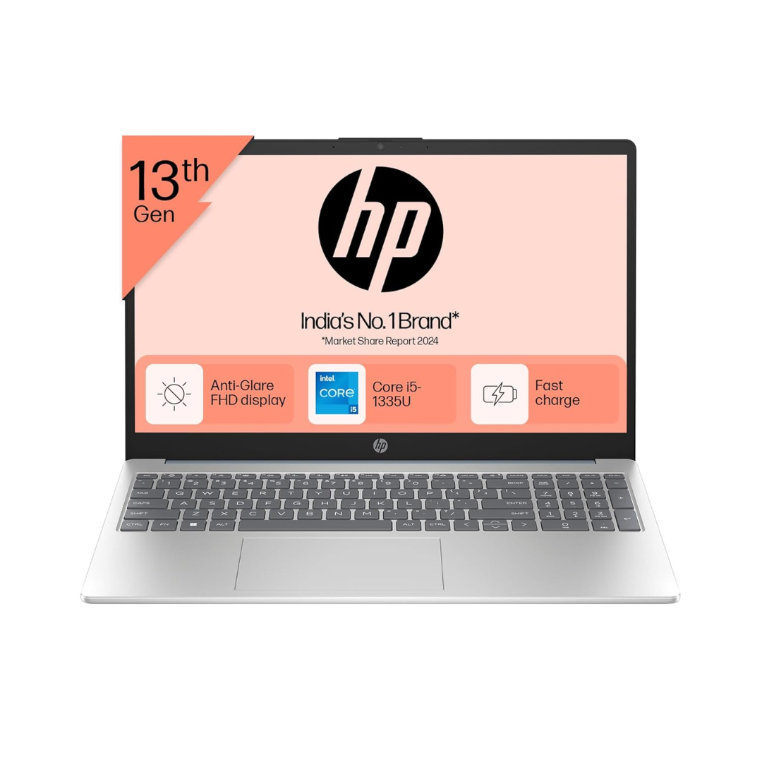 1 HP 15 fd0021TU 15.6-Inch Laptop (39.6 cm) – Silver